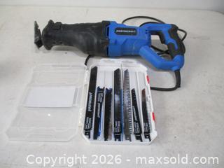 MaxSold Auction: MASTERCRAFT Reciprocating Saw With Pack Of About 15 New Blades.  - Toronto (Ontario, Canada) SELLER MANAGED Estate Sale Online Auction - Annette Street