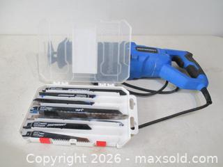 MaxSold Auction: MASTERCRAFT Reciprocating Saw With Pack Of About 15 New Blades.  - Toronto (Ontario, Canada) SELLER MANAGED Estate Sale Online Auction - Annette Street