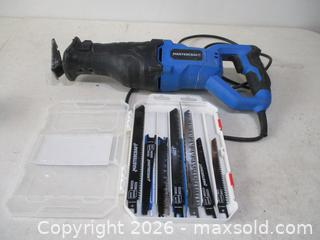 MaxSold Auction: MASTERCRAFT Reciprocating Saw With Pack Of About 15 New Blades.  - Toronto (Ontario, Canada) SELLER MANAGED Estate Sale Online Auction - Annette Street