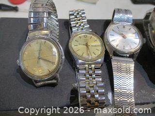 MaxSold Auction: Men's Vintage Wrist Watch Collection 1960s-1980s. 2 x TIMEX, SEIKO, EDDIE BOWER, CITIZEN & ORLEAN. - Toronto (Ontario, Canada) SELLER MANAGED Estate Sale Online Auction - Annette Street