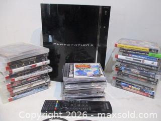 MaxSold Auction: PLAYSTATION-3 With 25 PlayStation-3 Official Games. Plus 12 PlayStation-2 Official Games. - Toronto (Ontario, Canada) SELLER MANAGED Estate Sale Online Auction - Annette Street
