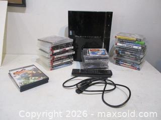MaxSold Auction: PLAYSTATION-3 With 25 PlayStation-3 Official Games. Plus 12 PlayStation-2 Official Games. - Toronto (Ontario, Canada) SELLER MANAGED Estate Sale Online Auction - Annette Street