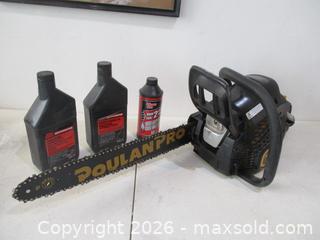 MaxSold Auction: PoulanPro PR42218 Chainsaw. Optional Extra's -See Description. - Toronto (Ontario, Canada) SELLER MANAGED Estate Sale Online Auction - Annette Street