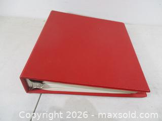 MaxSold Auction: Red Binder Of Canada 2011-2016 Stamps. - Toronto (Ontario, Canada) SELLER MANAGED Estate Sale Online Auction - Annette Street