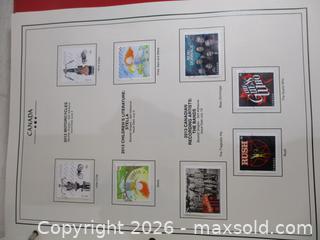 MaxSold Auction: Red Binder Of Canada 2011-2016 Stamps. - Toronto (Ontario, Canada) SELLER MANAGED Estate Sale Online Auction - Annette Street