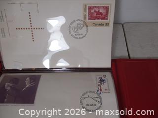 MaxSold Auction: Red Binder Of Canadian First Day Covers 1977-1985. - Toronto (Ontario, Canada) SELLER MANAGED Estate Sale Online Auction - Annette Street
