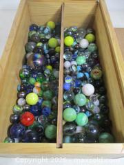 MaxSold Auction: Six Pounds Of Vintage Regular Size Glass Marbles & Oversized Marbles.  - Toronto (Ontario, Canada) SELLER MANAGED Estate Sale Online Auction - Annette Street