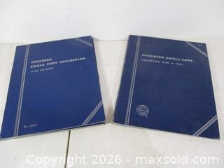 MaxSold Auction: Two Canada Penny Folders With King George To Early Queen Elizabeth Pennies. 1920 To Early 70's. - Toronto (Ontario, Canada) SELLER MANAGED Estate Sale Online Auction - Annette Street