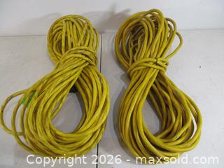 MaxSold Auction:  Two Heavy Duty 80 Foot Extension Cords. Yardwork/Construction. - Toronto (Ontario, Canada) SELLER MANAGED Estate Sale Online Auction - Annette Street