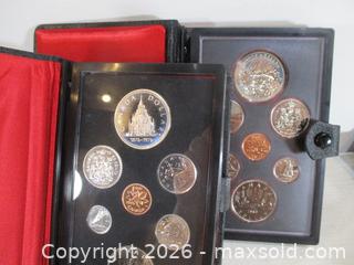 MaxSold Auction: Two Royal Canadian Mint Silver Content Double Dollar Currency Sets. 1980 Polar Bear Set & 1976 Library Of Parliament Set. - Toronto (Ontario, Canada) SELLER MANAGED Estate Sale Online Auction - Annette Street