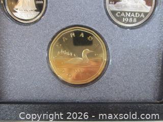 MaxSold Auction: Two Royal Canadian Mint Silver Content Double Dollar Sets. 1988 Ironworks Set & 1984 Toronto Skyline Set. - Toronto (Ontario, Canada) SELLER MANAGED Estate Sale Online Auction - Annette Street