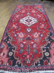 MaxSold Auction: Vintage All Wool, Hand Knotted Persian HAMDAN Area Rug. - Toronto (Ontario, Canada) SELLER MANAGED Estate Sale Online Auction - Annette Street