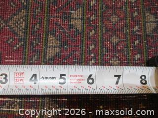 MaxSold Auction: Vintage All Wool, Hand Knotted Persian TURKMAN Area Rug. - Toronto (Ontario, Canada) SELLER MANAGED Estate Sale Online Auction - Annette Street