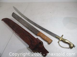 MaxSold Auction: Vintage Cutlass Sword & Machete. - Toronto (Ontario, Canada) SELLER MANAGED Estate Sale Online Auction - Annette Street