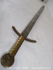 MaxSold Auction: Vintage Sword Modeled After The King Arthur's Excalibur Sword. - Toronto (Ontario, Canada) SELLER MANAGED Estate Sale Online Auction - Annette Street