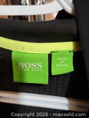 MaxSold Auction: BOSS  men's black hooded sweatshirt jacket  - Toronto (Ontario, Canada) SELLER MANAGED Downsizing Online Auction - Pilkington