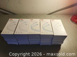 MaxSold Auction: Iphone Ip charger cables - Toronto (Ontario, Canada) SELLER MANAGED Downsizing Online Auction - Pilkington