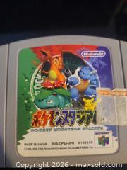 MaxSold Auction: Nintendo 64 Pocket Monsters Stadium  - Toronto (Ontario, Canada) SELLER MANAGED Downsizing Online Auction - Pilkington