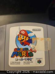 MaxSold Auction:  Nintendo 64 Super Mario 64  - Toronto (Ontario, Canada) SELLER MANAGED Downsizing Online Auction - Pilkington