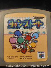 MaxSold Auction: Nintendo 64 Yoshi's Story  - Toronto (Ontario, Canada) SELLER MANAGED Downsizing Online Auction - Pilkington
