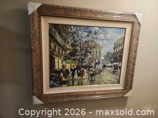 MaxSold Auction: original oil painting  - Toronto (Ontario, Canada) SELLER MANAGED Downsizing Online Auction - Pilkington