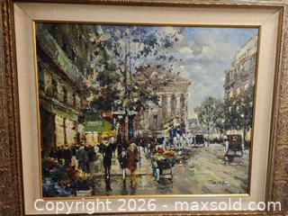 MaxSold Auction: original oil painting  - Toronto (Ontario, Canada) SELLER MANAGED Downsizing Online Auction - Pilkington