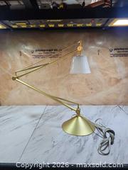 MaxSold Auction: vintage-style brass lamp  "ESTÉE LAUDER,"  - Toronto (Ontario, Canada) SELLER MANAGED Downsizing Online Auction - Pilkington
