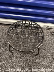 MaxSold Auction: 2 metal plant stands - Hanover Township (Pennsylvania, USA) PARTNER MANAGED Downsizing Online Auction - Airport Road (STORAGE)              