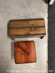 MaxSold Auction: 2 small kids step stools - Hanover Township (Pennsylvania, USA) PARTNER MANAGED Downsizing Online Auction - Airport Road (STORAGE)              