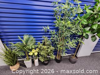 MaxSold Auction: 6 houseplants (fake) - Hanover Township (Pennsylvania, USA) PARTNER MANAGED Downsizing Online Auction - Airport Road (STORAGE)              