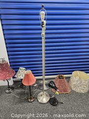 MaxSold Auction: 6 lamps and shades - Hanover Township (Pennsylvania, USA) PARTNER MANAGED Downsizing Online Auction - Airport Road (STORAGE)              