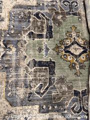 MaxSold Auction: Blue and beige rug - Hanover Township (Pennsylvania, USA) PARTNER MANAGED Downsizing Online Auction - Airport Road (STORAGE)              