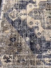 MaxSold Auction: Blue and beige rug - Hanover Township (Pennsylvania, USA) PARTNER MANAGED Downsizing Online Auction - Airport Road (STORAGE)              