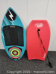 MaxSold Auction: boogie board surf mania and FCS zap skim board - Hanover Township (Pennsylvania, USA) PARTNER MANAGED Downsizing Online Auction - Airport Road (STORAGE)              
