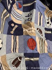 MaxSold Auction: Boys sports quilt - Hanover Township (Pennsylvania, USA) PARTNER MANAGED Downsizing Online Auction - Airport Road (STORAGE)              