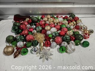 MaxSold Auction: Christmas Ball Lot - Hanover Township (Pennsylvania, USA) PARTNER MANAGED Downsizing Online Auction - Airport Road (STORAGE)              