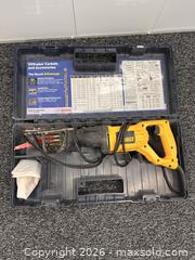 MaxSold Auction: Corded Dewalt Sawzall in case - Hanover Township (Pennsylvania, USA) PARTNER MANAGED Downsizing Online Auction - Airport Road (STORAGE)              