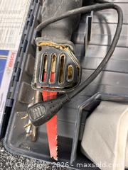 MaxSold Auction: Corded Dewalt Sawzall in case - Hanover Township (Pennsylvania, USA) PARTNER MANAGED Downsizing Online Auction - Airport Road (STORAGE)              