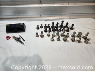 MaxSold Auction: Game Pieces and chess game  - Hanover Township (Pennsylvania, USA) PARTNER MANAGED Downsizing Online Auction - Airport Road (STORAGE)              