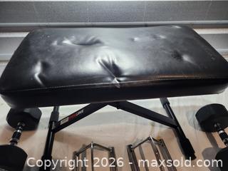 MaxSold Auction: Gym Bench & Weights - Hanover Township (Pennsylvania, USA) PARTNER MANAGED Downsizing Online Auction - Airport Road (STORAGE)              