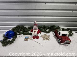 MaxSold Auction: Lot of Christmas Decor  - Hanover Township (Pennsylvania, USA) PARTNER MANAGED Downsizing Online Auction - Airport Road (STORAGE)              