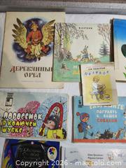 MaxSold Auction: Russian Children's Books Lot #1 - Hanover Township (Pennsylvania, USA) PARTNER MANAGED Downsizing Online Auction - Airport Road (STORAGE)              