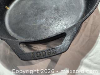 MaxSold Auction: Two Cast Iron Pans - Hanover Township (Pennsylvania, USA) PARTNER MANAGED Downsizing Online Auction - Airport Road (STORAGE)              