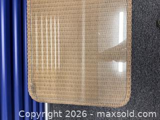 MaxSold Auction: Wicker outdoor coffee table - Hanover Township (Pennsylvania, USA) PARTNER MANAGED Downsizing Online Auction - Airport Road (STORAGE)              