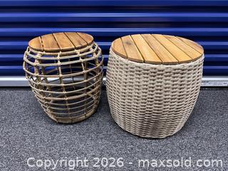 MaxSold Auction: wicker stools - Hanover Township (Pennsylvania, USA) PARTNER MANAGED Downsizing Online Auction - Airport Road (STORAGE)              