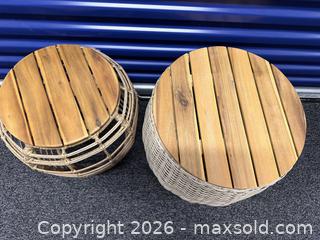 MaxSold Auction: wicker stools - Hanover Township (Pennsylvania, USA) PARTNER MANAGED Downsizing Online Auction - Airport Road (STORAGE)              