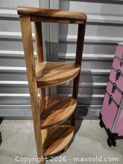 MaxSold Auction: Wooden Corner Shelves - Hanover Township (Pennsylvania, USA) PARTNER MANAGED Downsizing Online Auction - Airport Road (STORAGE)              