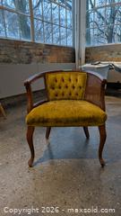 MaxSold Auction: 1 Yellow Chair - Mississauga (Ontario, Canada) SELLER MANAGED Charity/Fundraising Online Auction - Lakeshore Road East