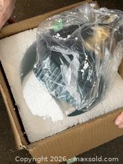 MaxSold Auction: Blue Glass Pendant Lights - Mississauga (Ontario, Canada) SELLER MANAGED Charity/Fundraising Online Auction - Lakeshore Road East