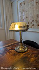 MaxSold Auction: Glass Shade Bankers Lamp - Mississauga (Ontario, Canada) SELLER MANAGED Charity/Fundraising Online Auction - Lakeshore Road East